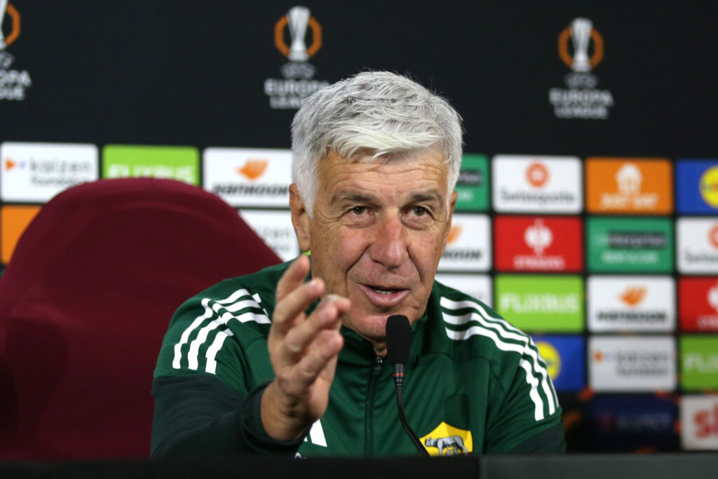 Gasperini, conferenza stampa