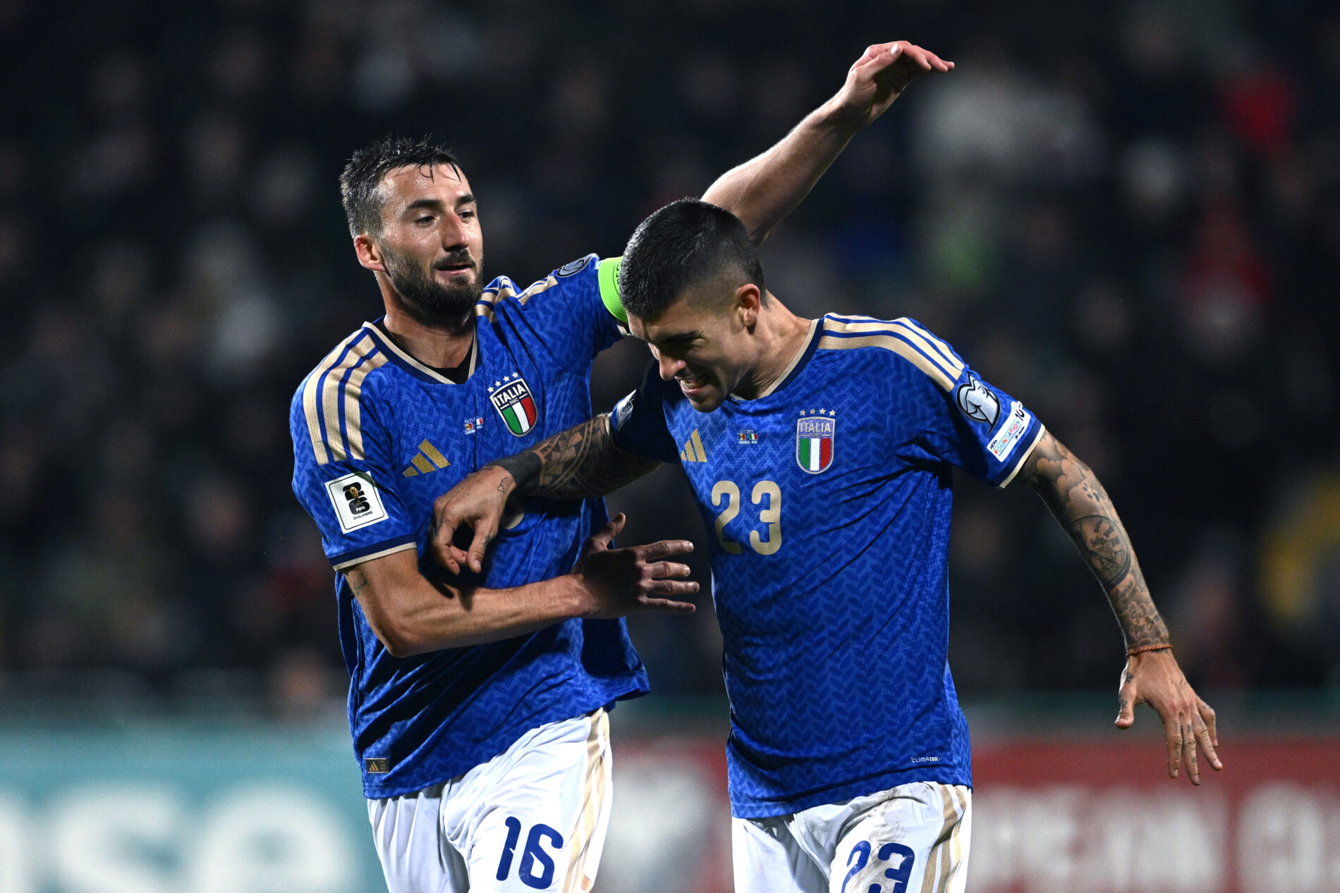 Gianluca Mancini, Bryan Cristante, Italia