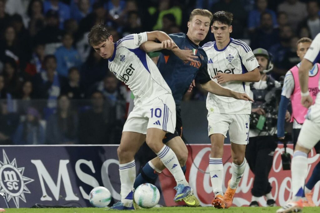 Paz, Hojlund, Napoli-Como