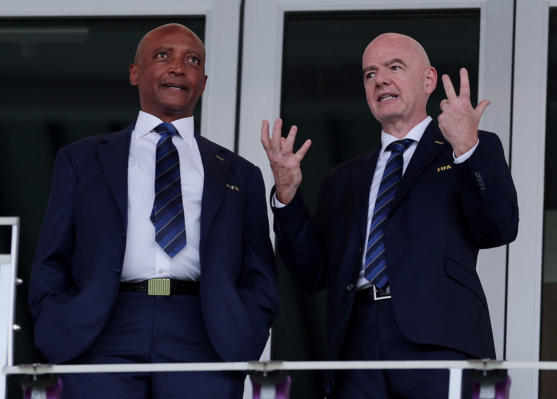 Patrice Motsepe, presidente CAF, Coppa d'Africa, Gianni Infatino