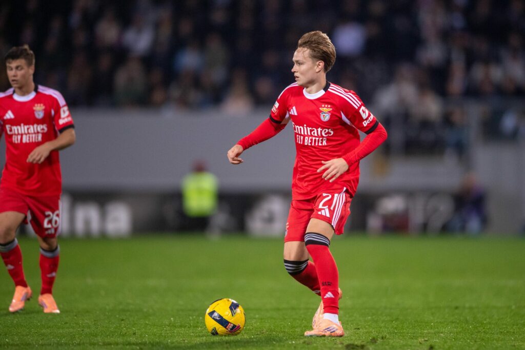 Andreas Schjelderup, Benfica