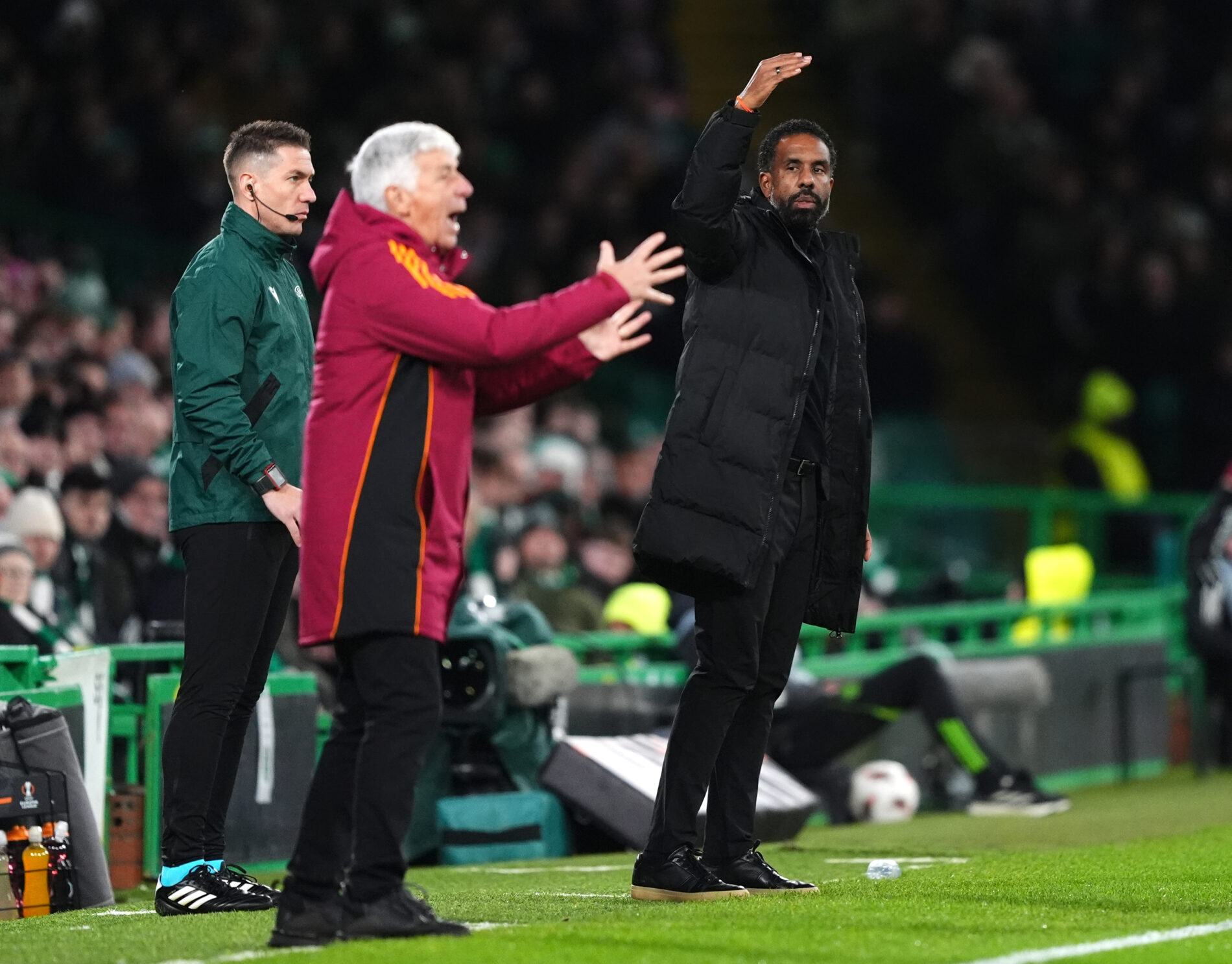 Wilfried Nancy, Gian Piero Gasperini, Celtic-Roma