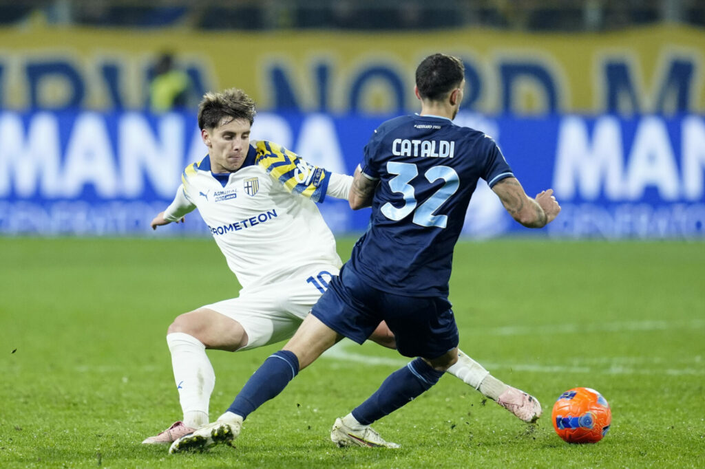 Adrian Bernabe, Danilo Cataldi, Parma-Lazio, Serie A