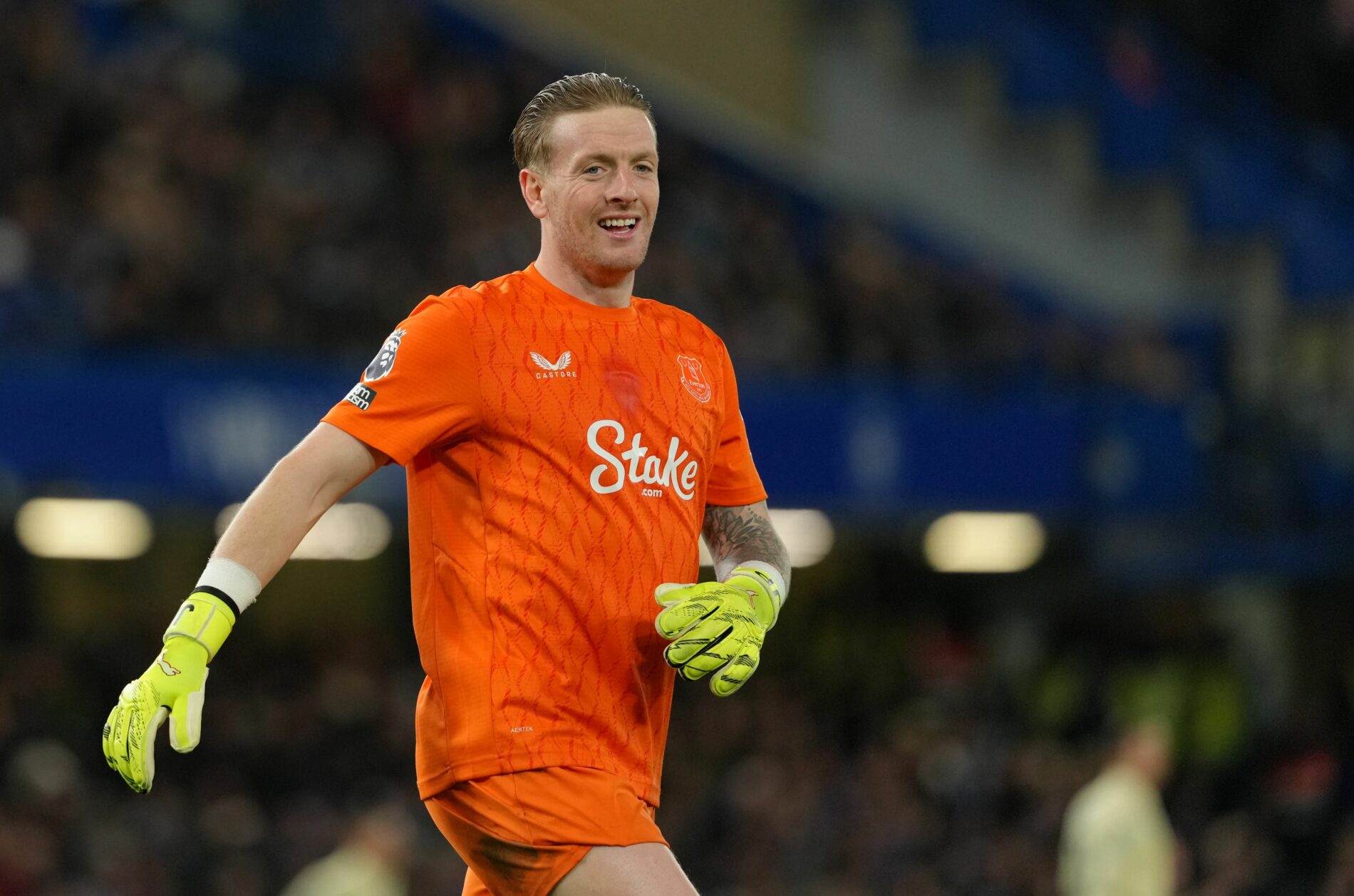 Jordan Pickford, Everton, Stake