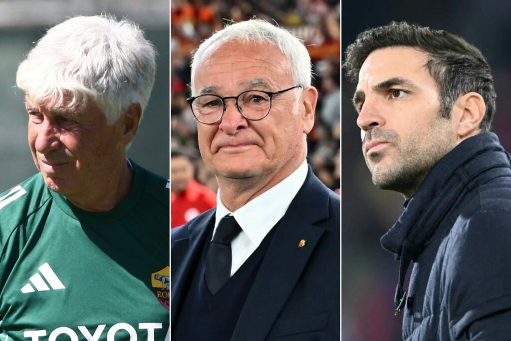Gasperini, Ranieri, Fabregas