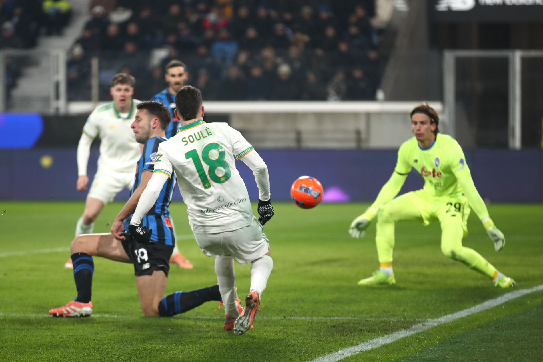 Soulé, Atalanta-Roma