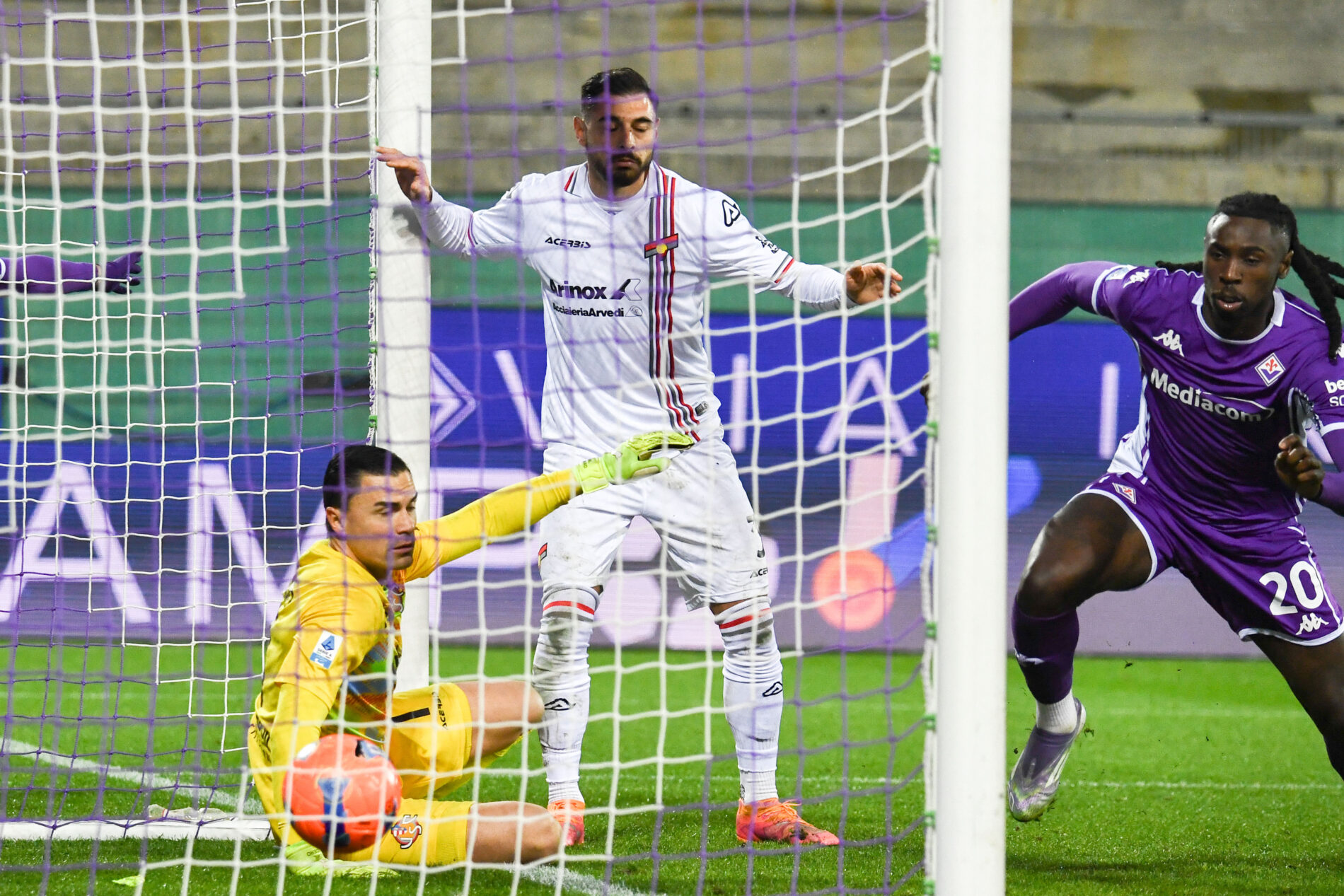 Fiorentina-Cremonese, Moise Kean, Emil Audero