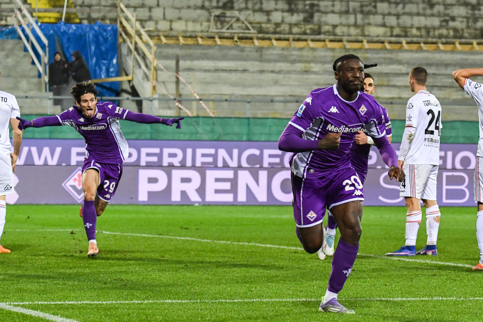 Fiorentina-Cremonese, Moise Kean
