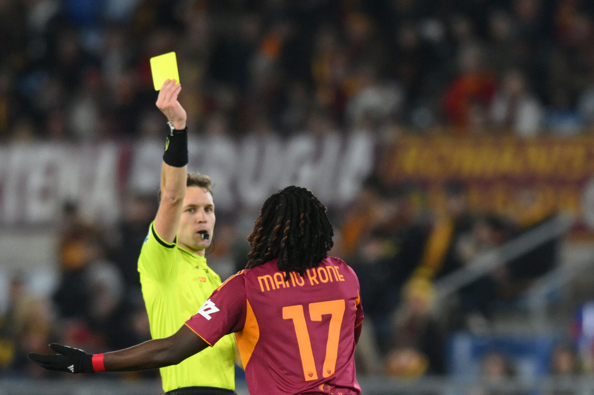 Marcenaro, Roma-Sassuolo