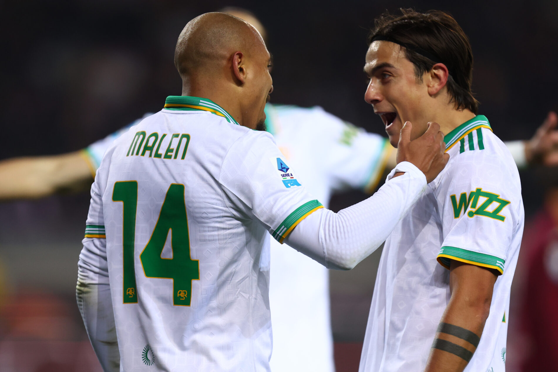 Paulo Dybala, Donyell Malen, AS Roma