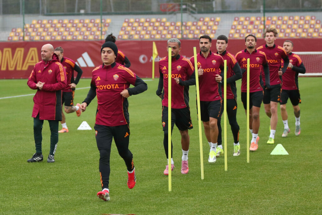 Allenamento Trigoria