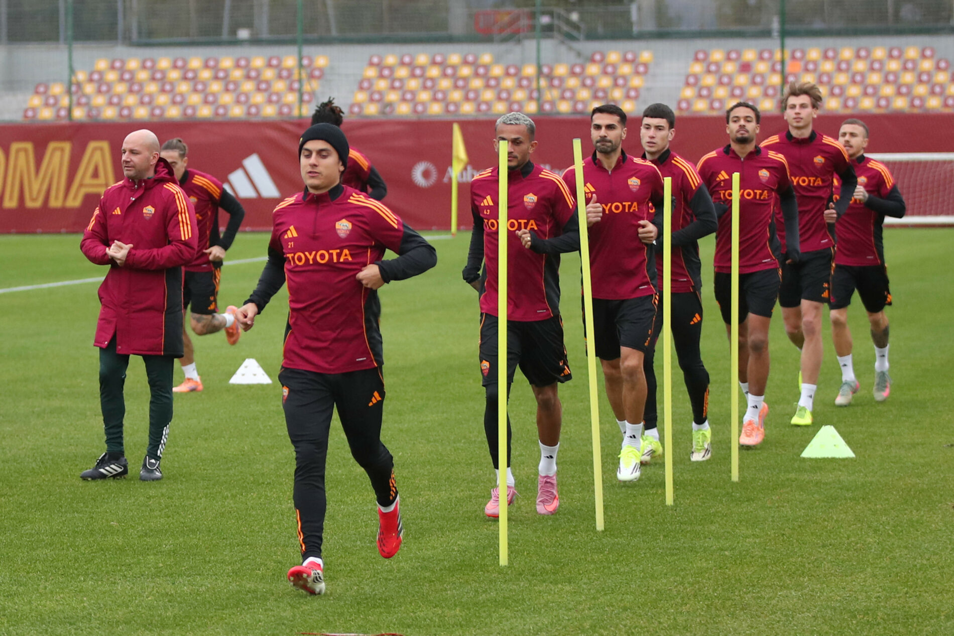Allenamento Trigoria