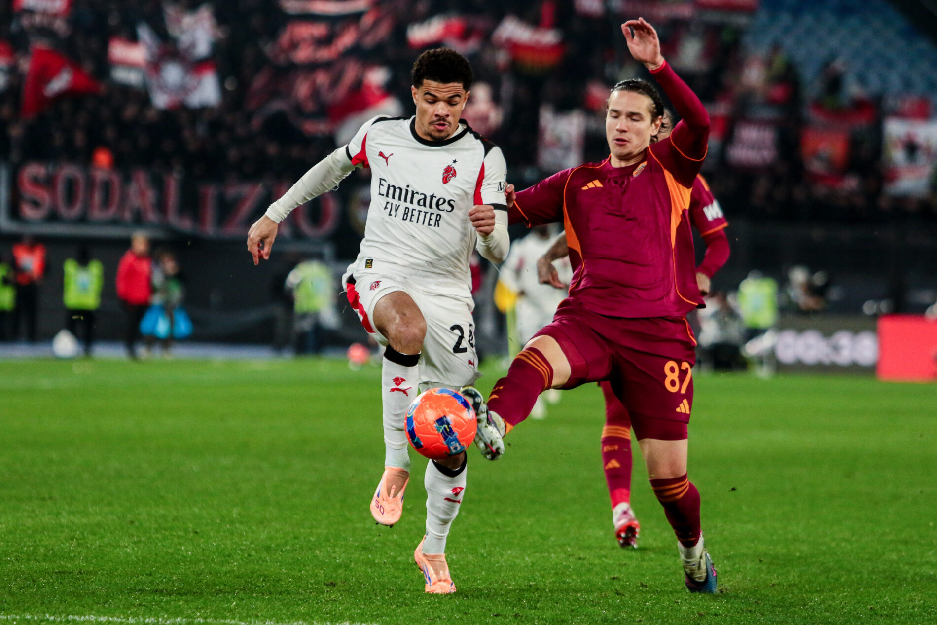 Daniele Ghilardi, Roma-Milan
