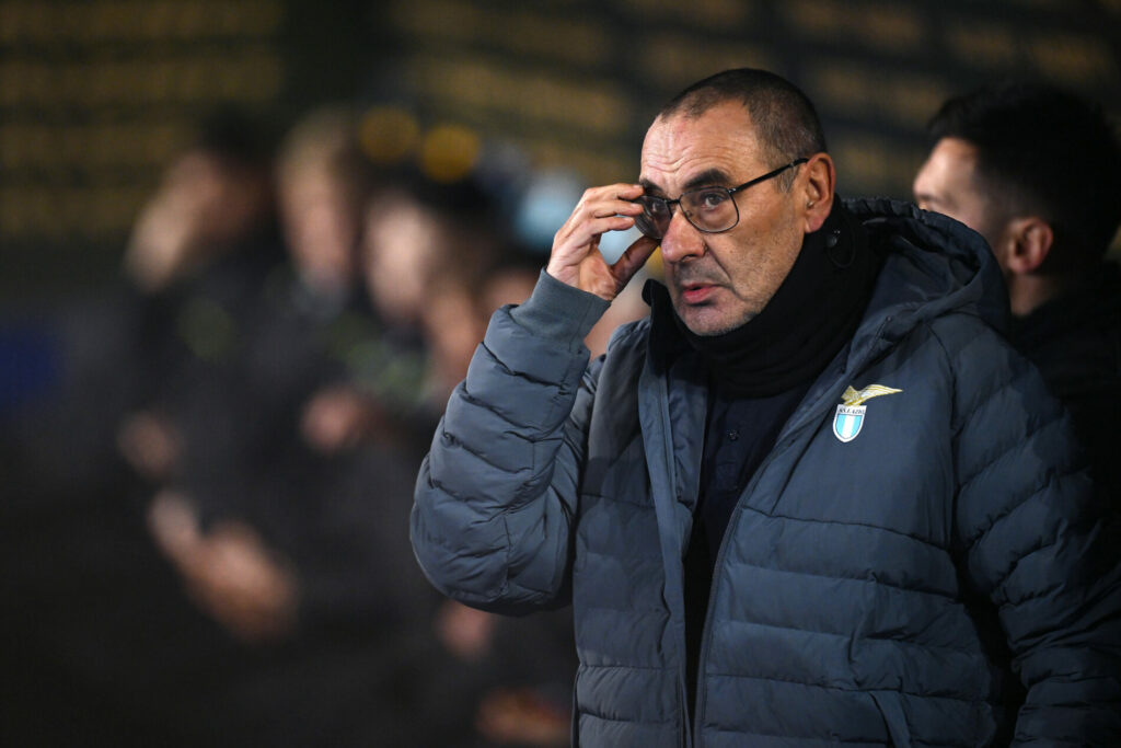 Lecce-Lazio, Sarri