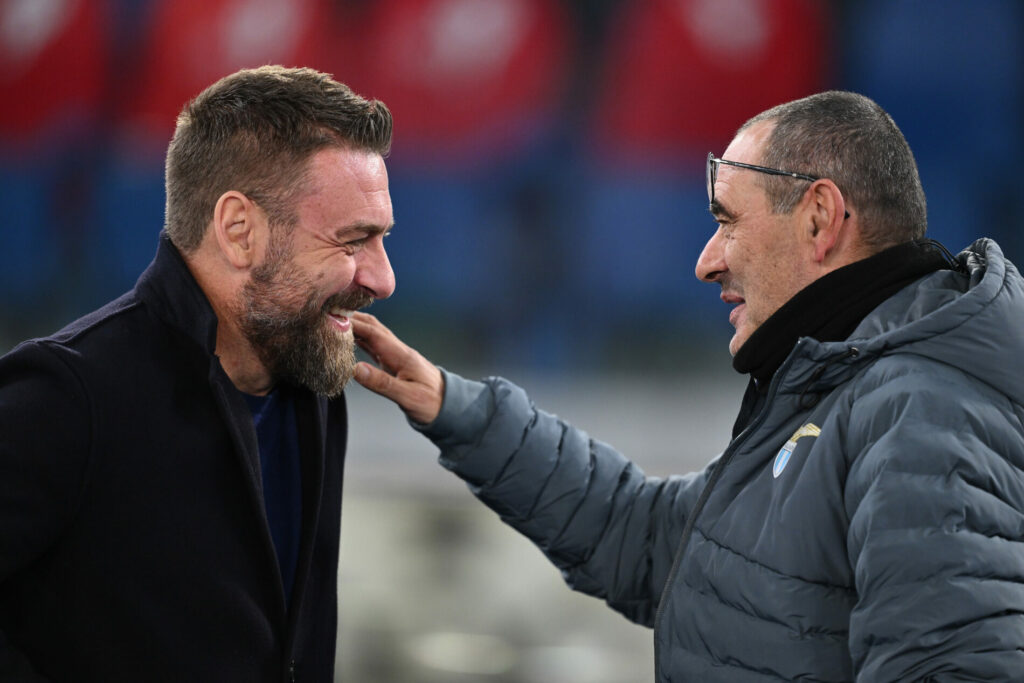Lazio-Genoa, De Rossi, Sarri