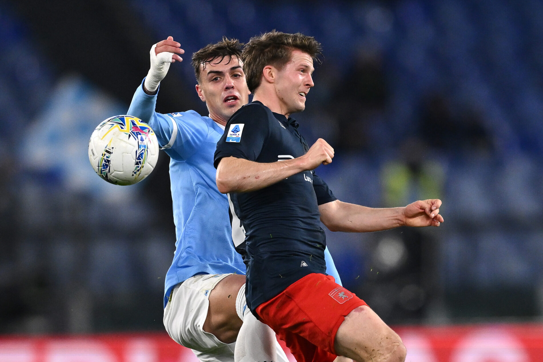 Lazio-Genoa, Maldini, Frendrup