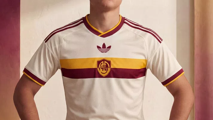 Seconda maglia Roma, prime immagini