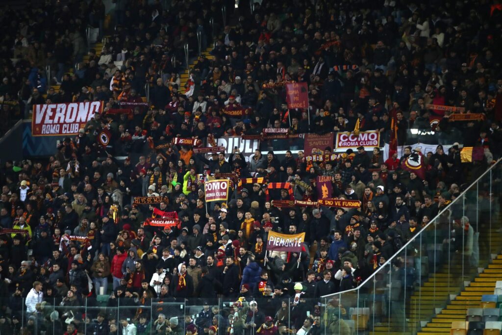 Udinese-Roma, tifosi Roma