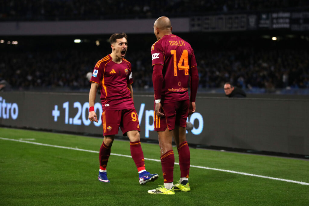 Napoli-Roma: Malen, Zaagoza