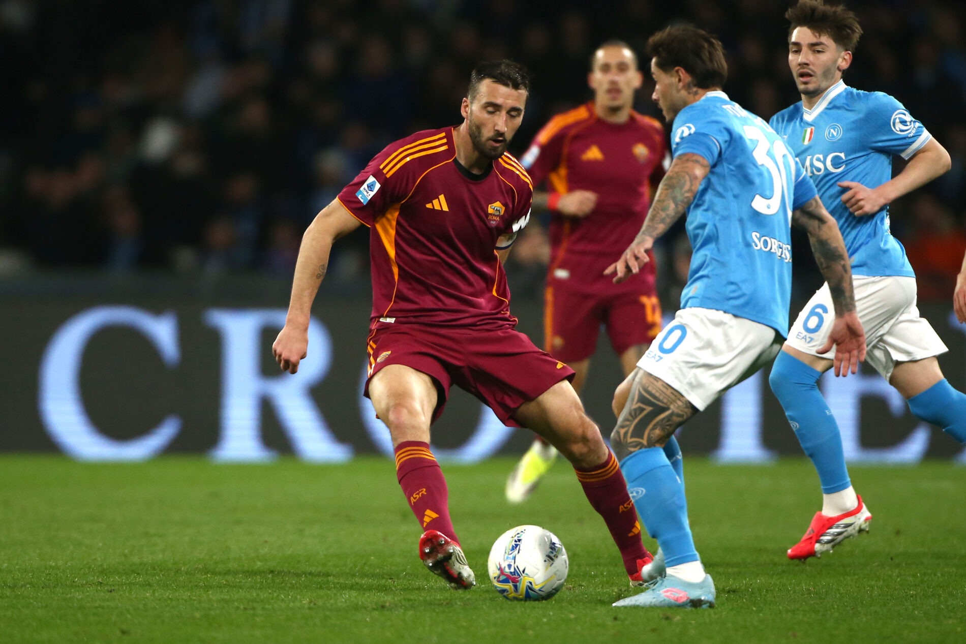 Napoli-Roma: Cristante, Mazzocchi