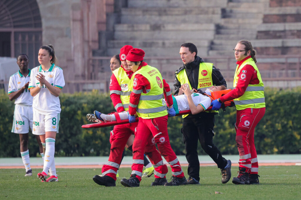 Femminile, Inter-Roma: infortunio Giugliano