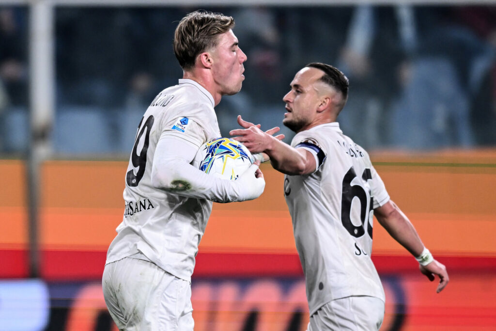 Genoa-Napoli, Hojlund