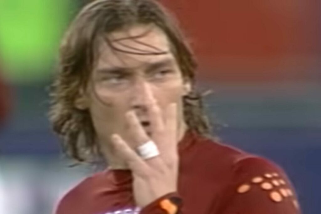 Totti "4 e a casa" a Tudor