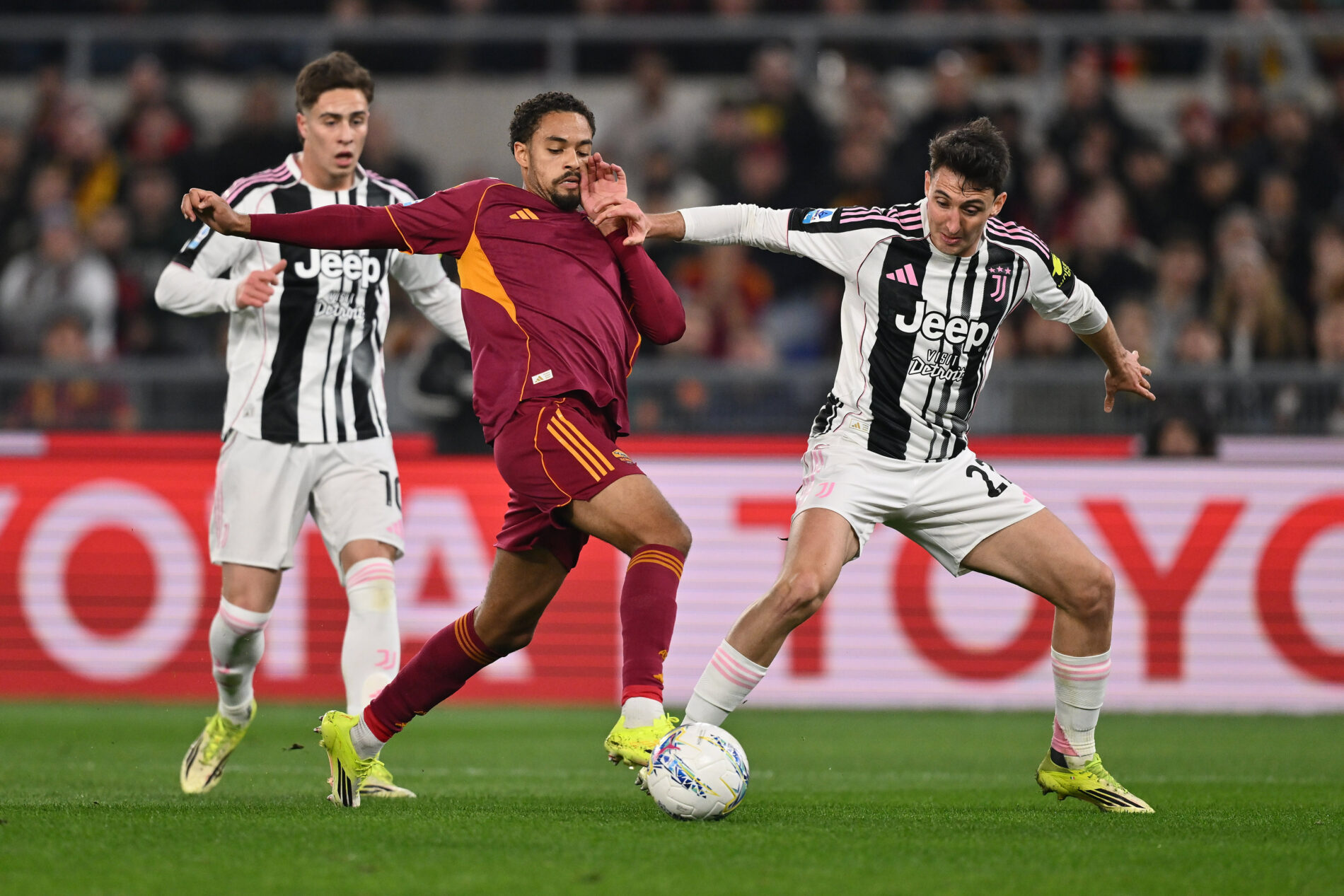 Serie A, Roma-Juventus: Rensch, Cambiaso