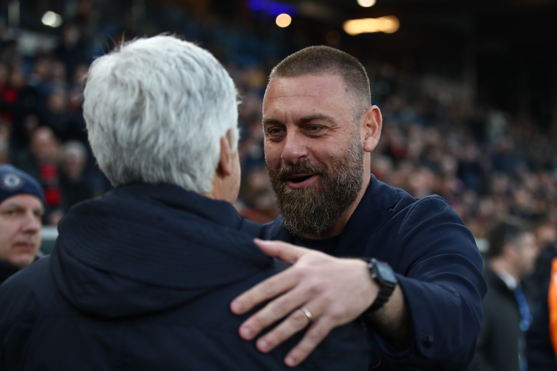 Serie A, Genoa-Roma: Daniele De Rossi e Gian Piero Gasperini