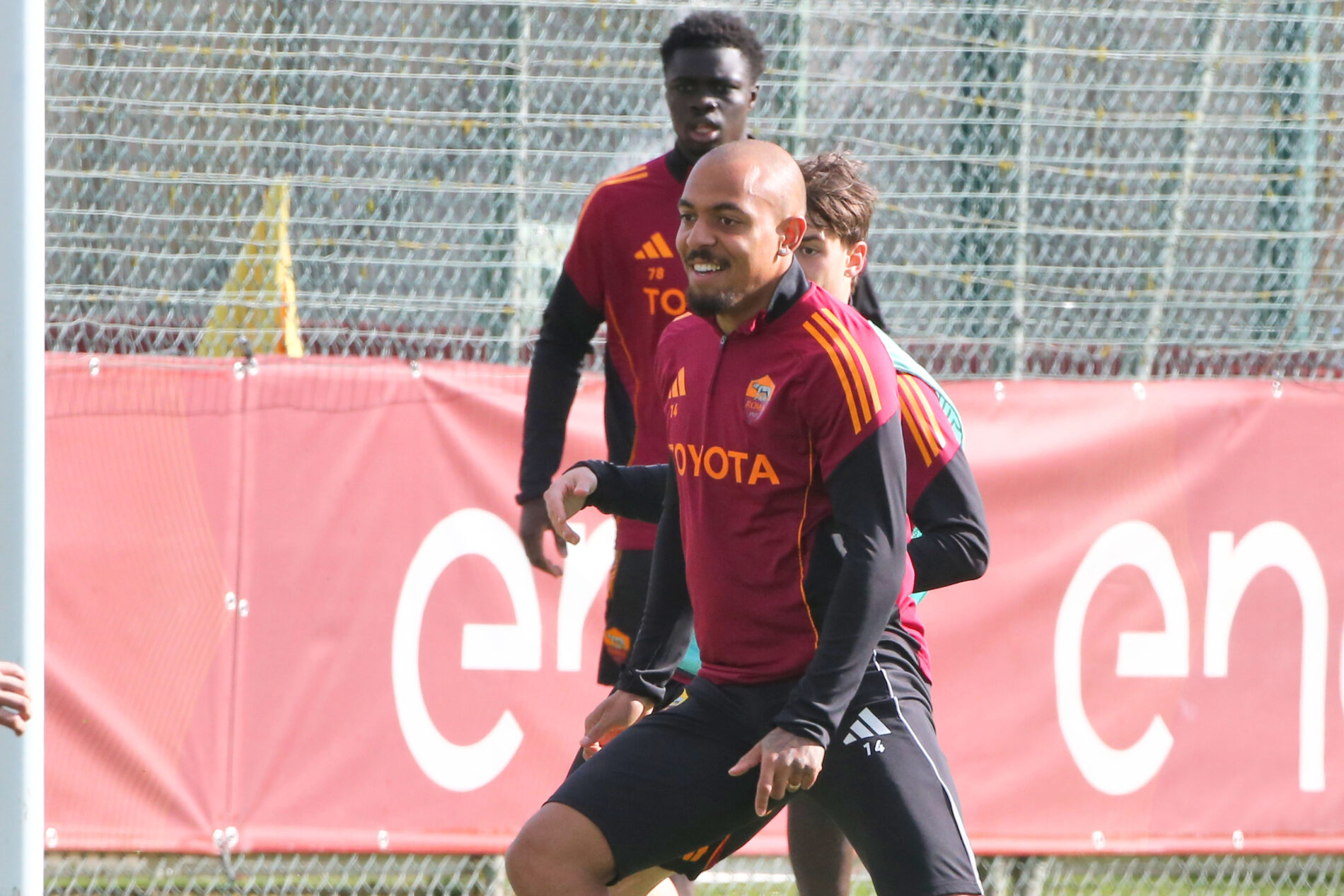 Europa League, Roma-Bologna: allenamento rifinitura Trigoria, Malen
