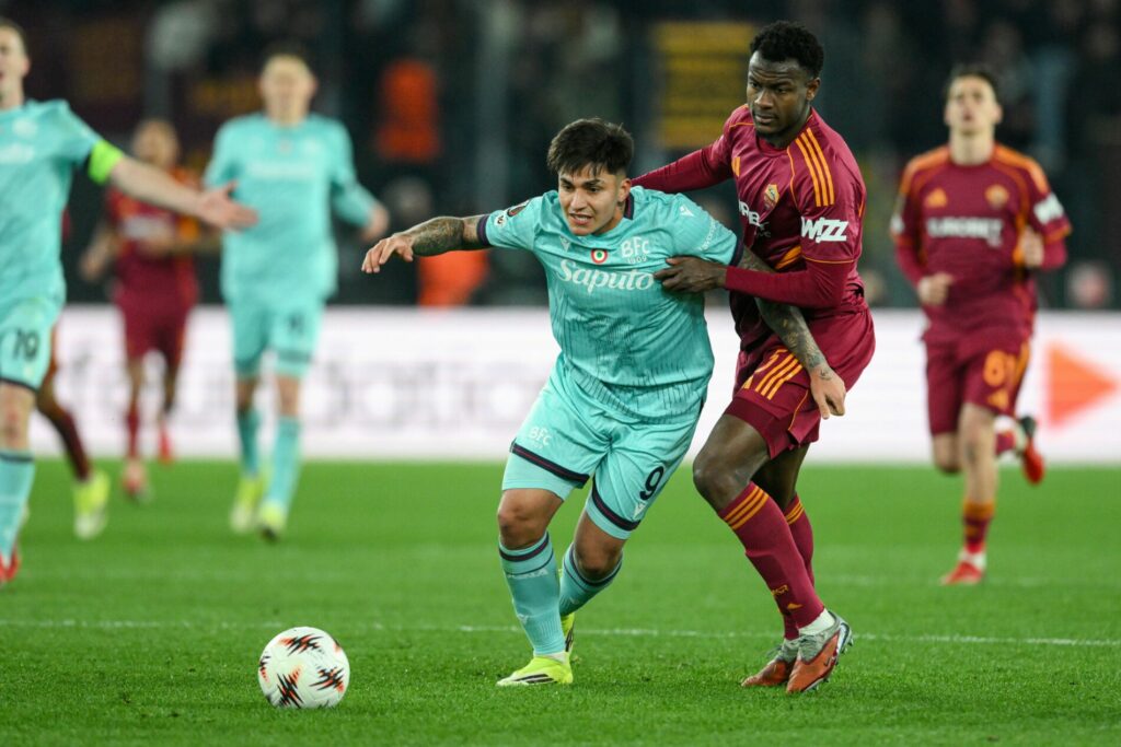Europa League, Roma-Bologna: Santiago Castro