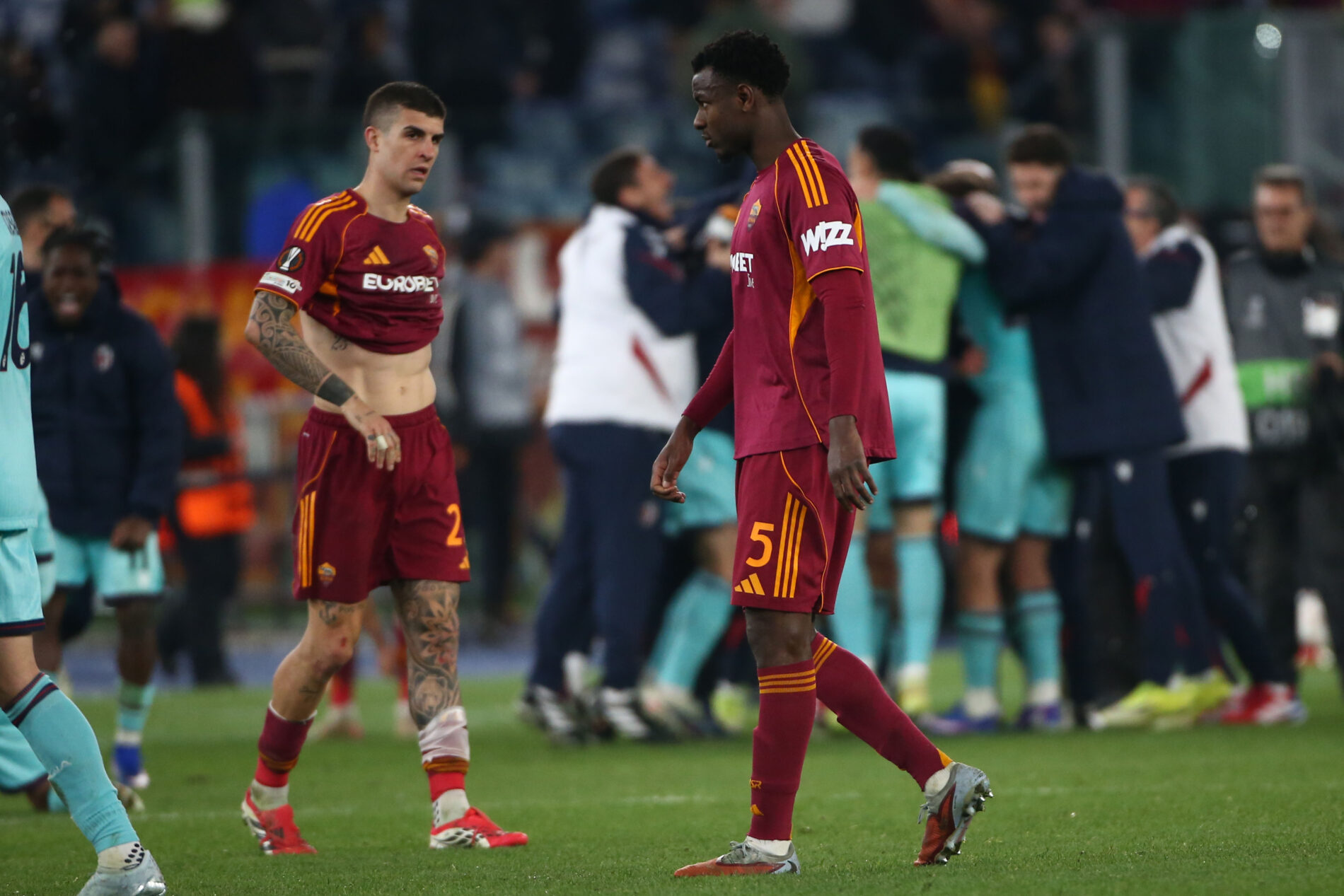 Europa League, Roma-Bologna: delusione Roma