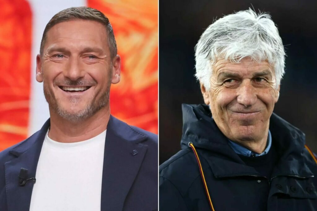 Collage: Totti, Gasperini