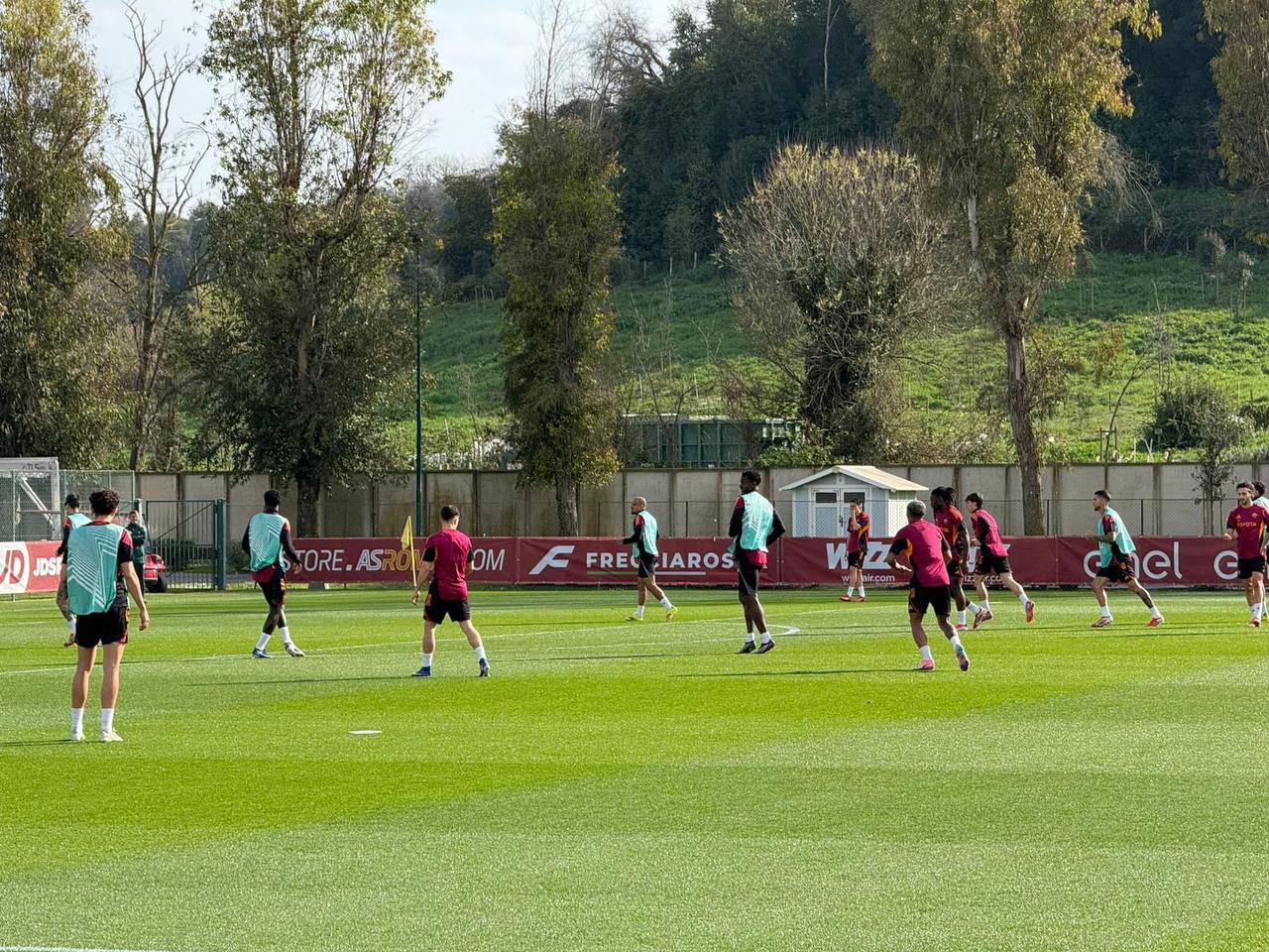 Roma, Trigoria, Bologna-Roma