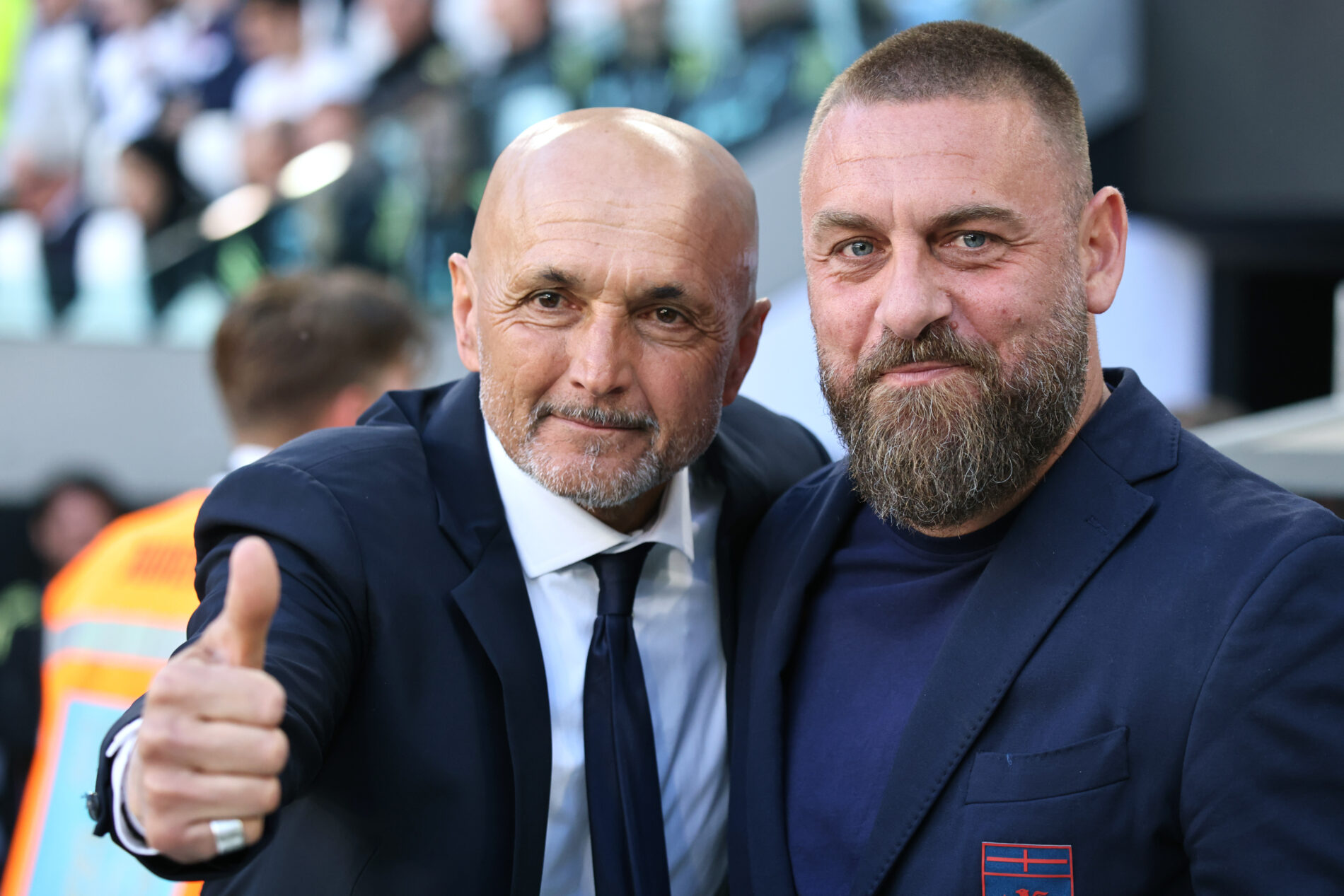 Serie A, Juventus-Genoa: Daniele De Rossi, Luciano Spalletti