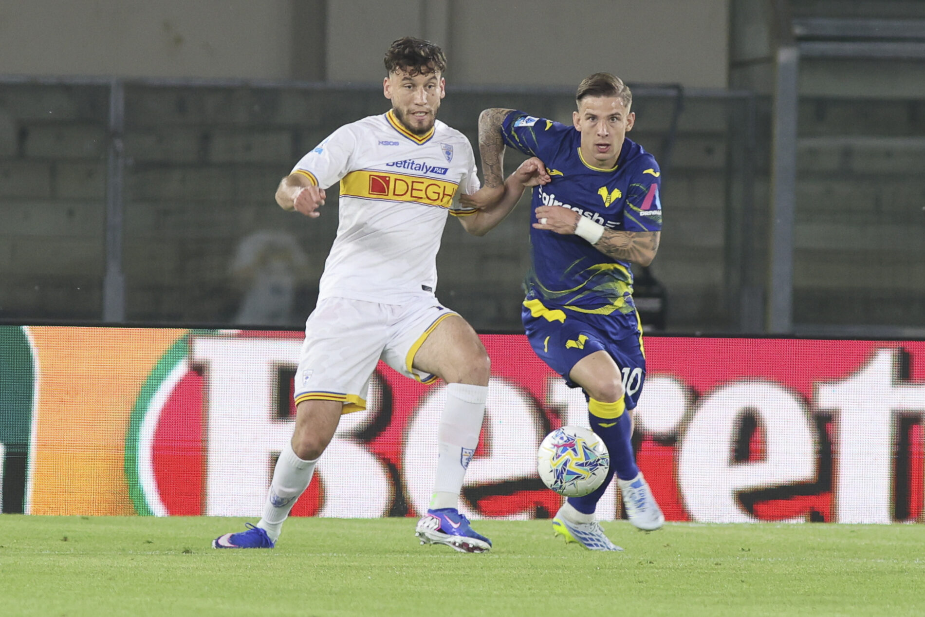 Serie A, Verona-Lecce: Gaby Jean, Tomas Suslov