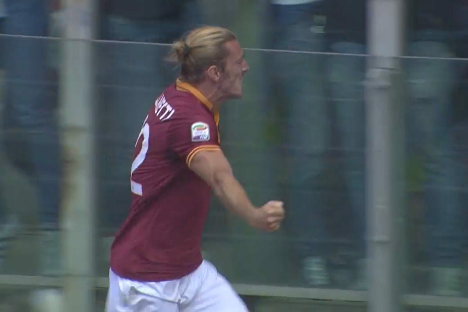 Federico Balzaretti, Roma-Lazio, derby