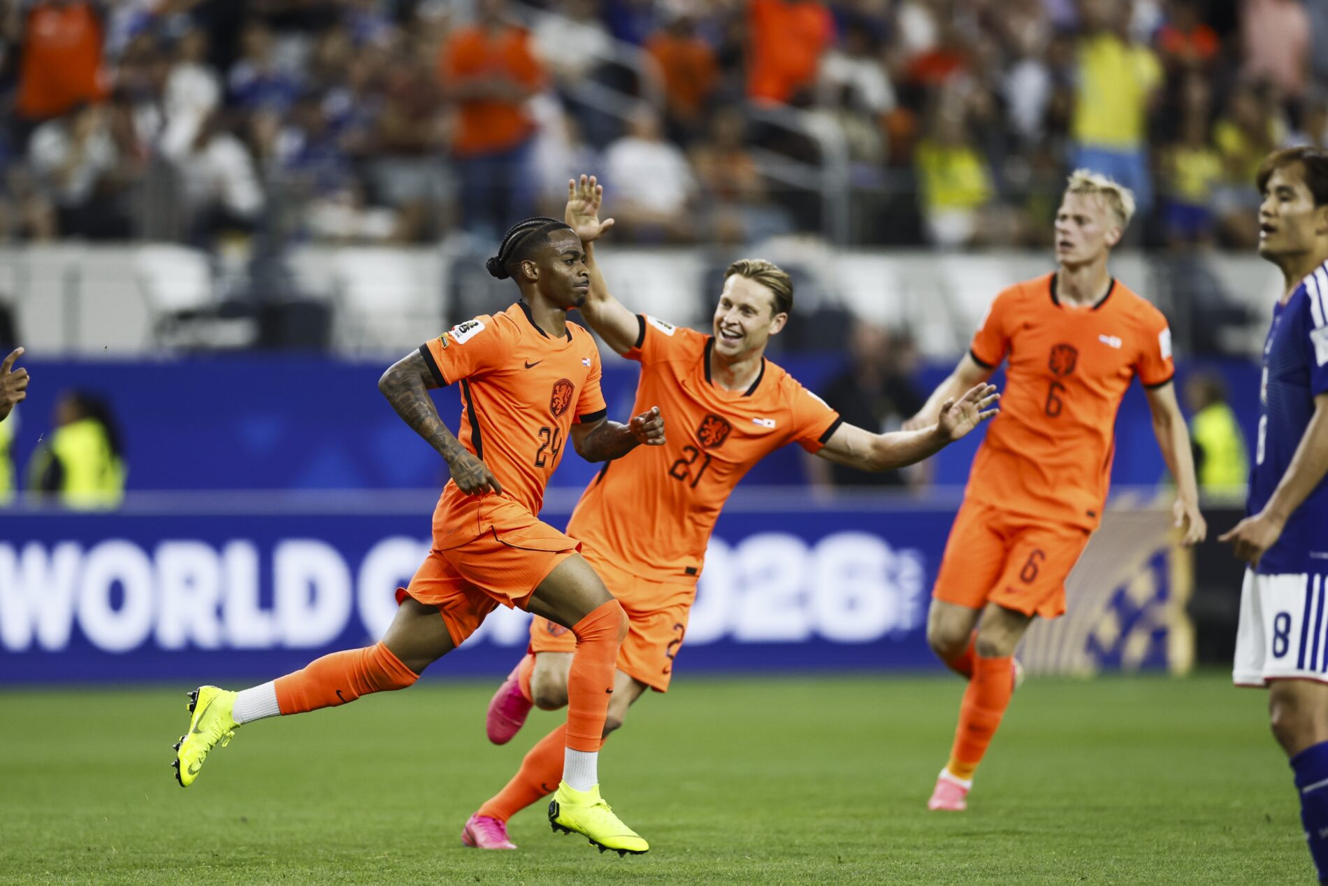 Mondiale, Crysencio Summerville, Olanda-Giappone
