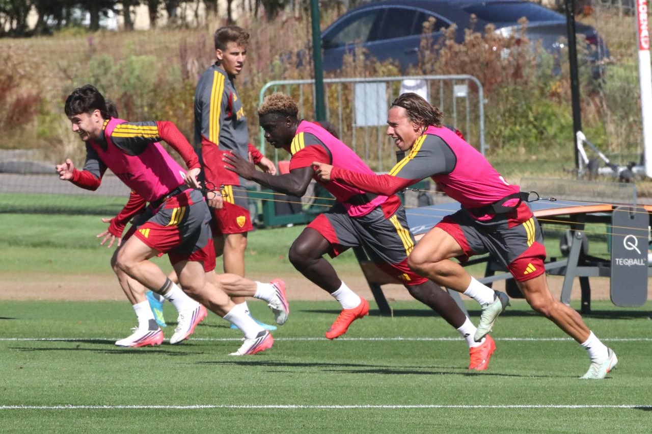 Allenamento Roma