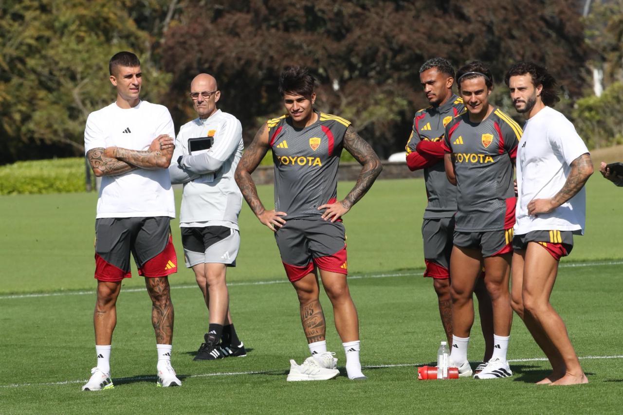 Allenamento Roma