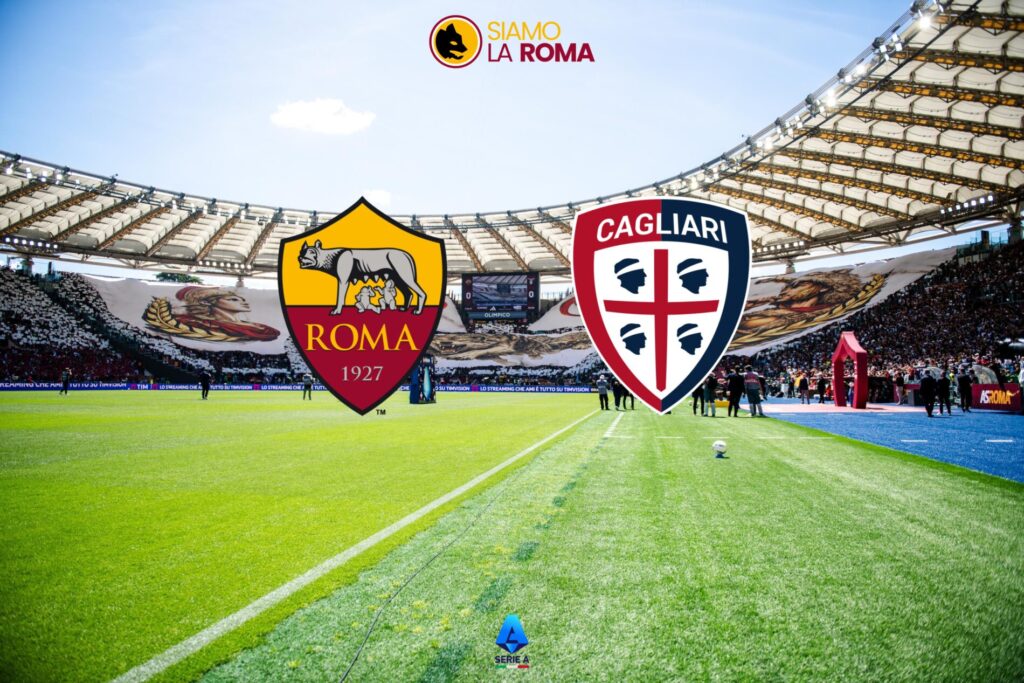 Copertina Roma-Cagliari, Serie A