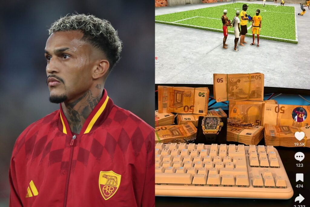 Wesley, Roma-Slovan, Champions League