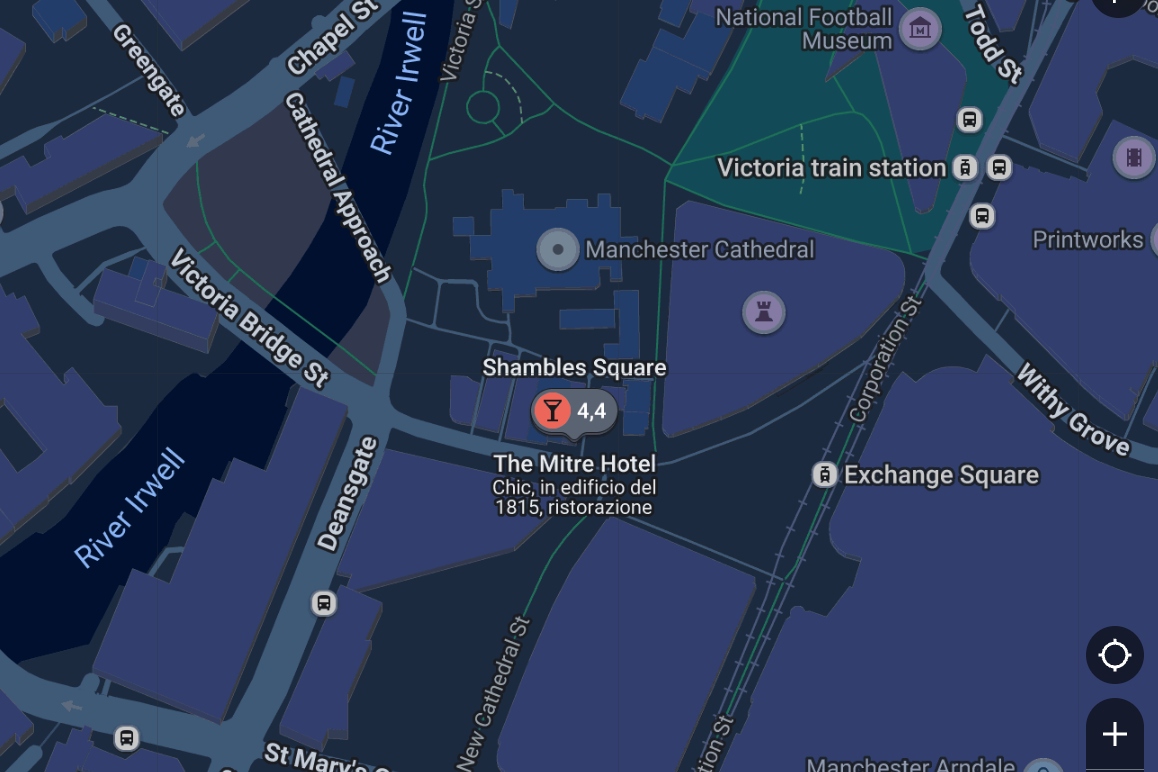 Fan meeting point, Man. United-Roma, Champions League