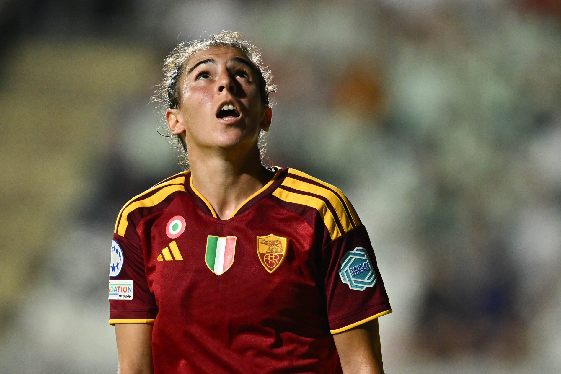 Valentina Bergamaschi, Roma-Barcellona, Women's Champions League