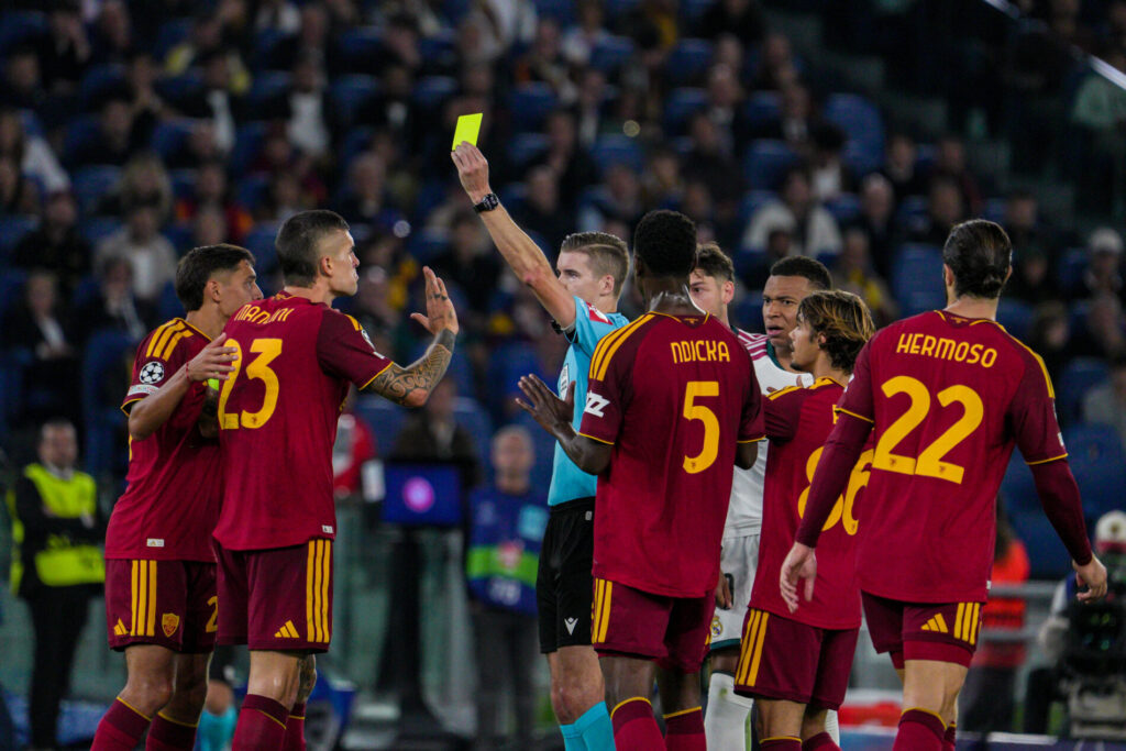 Letexier, Roma-Real Madrid