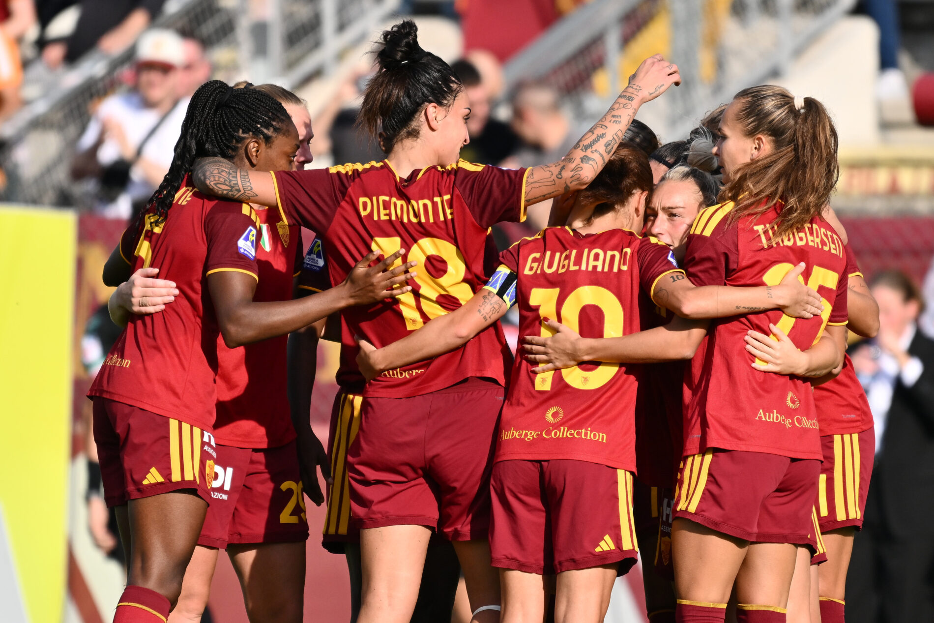 Esultanza Roma Femminile