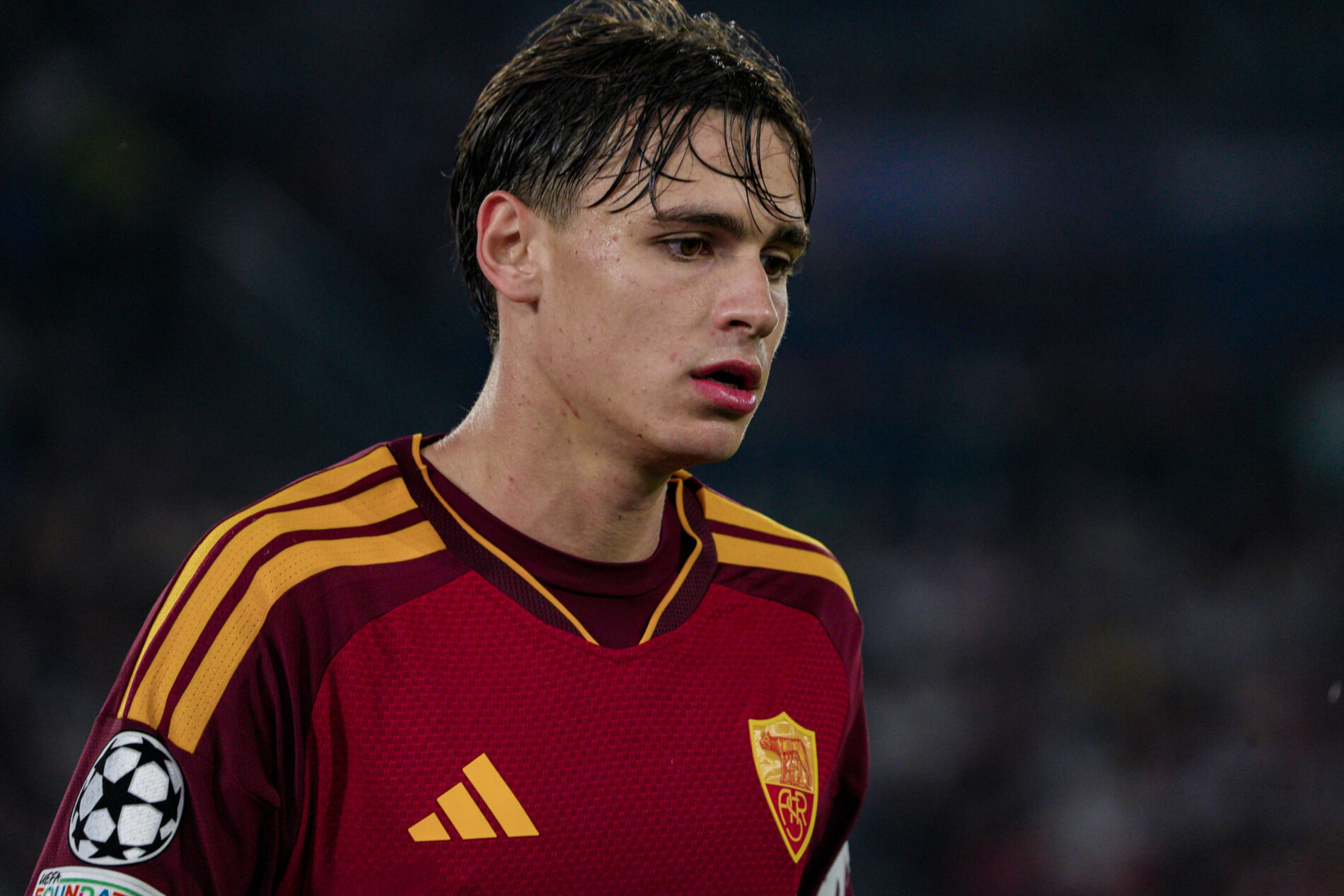 Pisilli, Roma-Slovan, Champions League