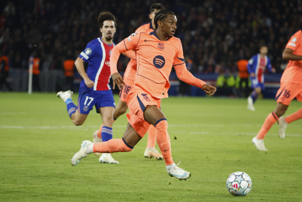 Balde, PSG-Barcellona, Champions League