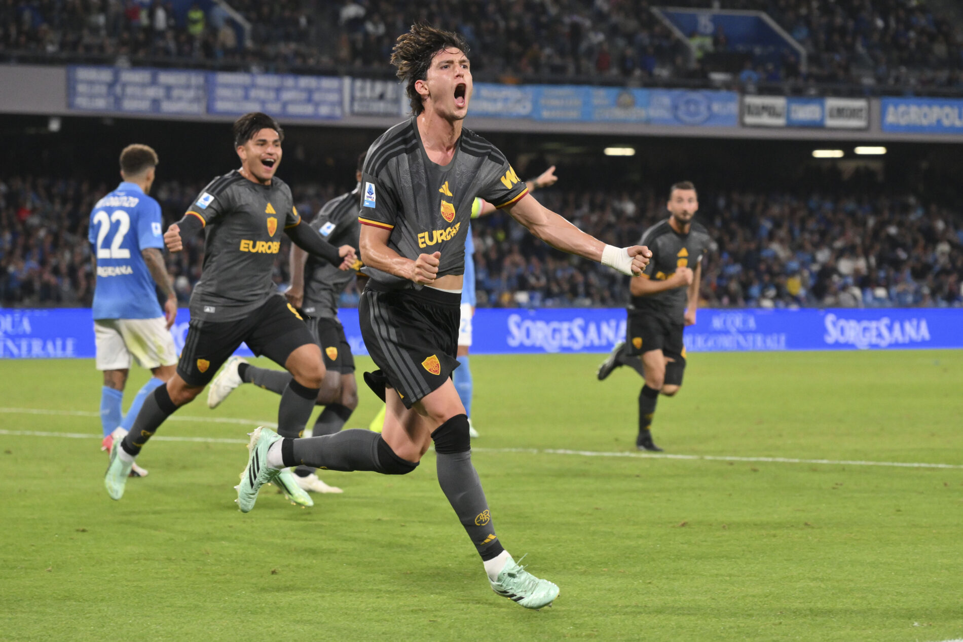 Balerdi, Napoli-Roma, Serie A