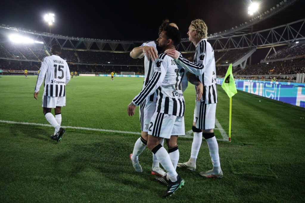 Esultanza Juventus, Lecce-Juventus, Serie A